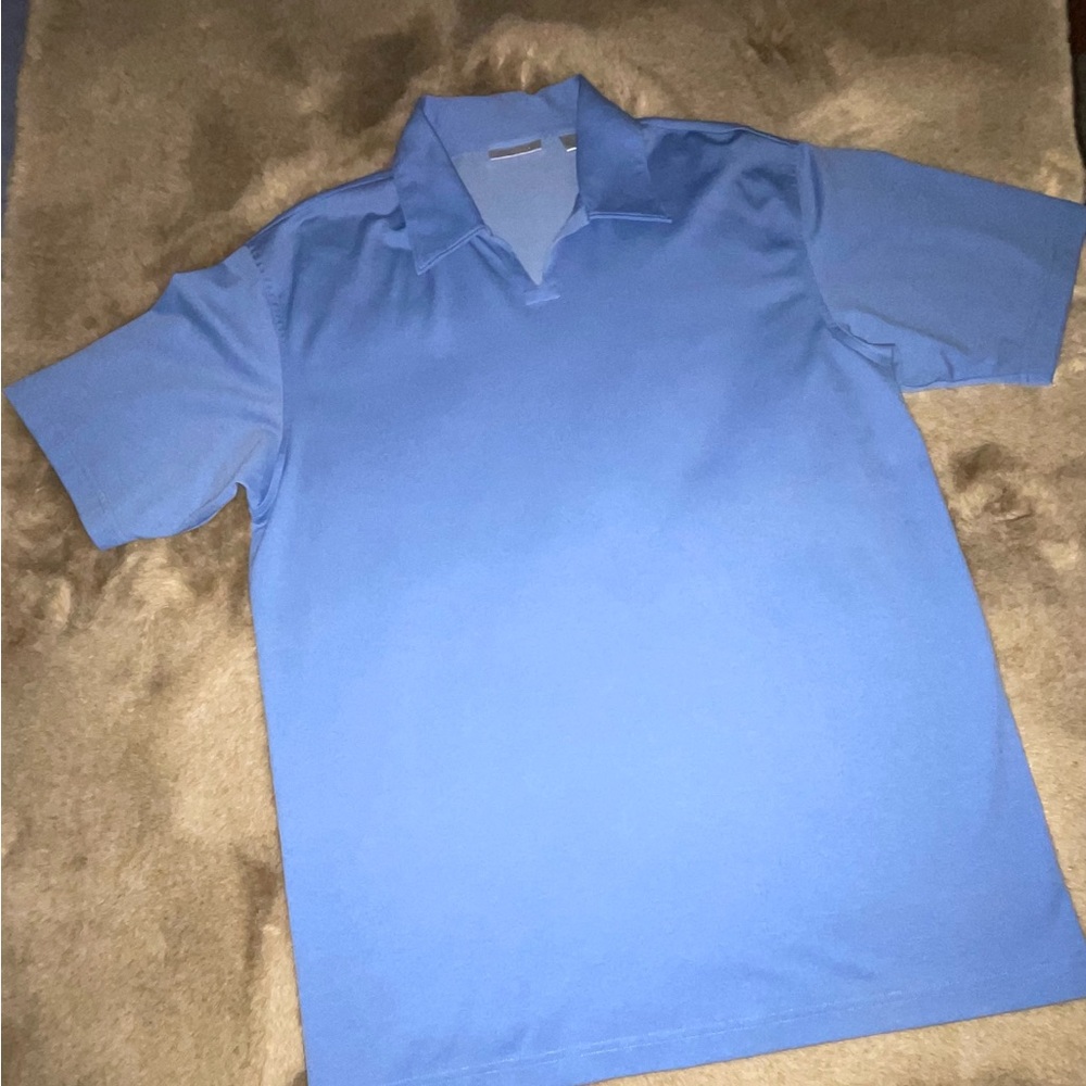Halogen Men's Blue Polo Shirt